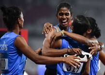 Asian Games 2018: 4x400 રિલે સ્પર્ધામાં ભારતીય મહિલા ટીમે ગોલ્ડ જીત્યો, ભારતના ખાતામાં 13મો ગોલ્ડ