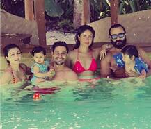 માલદીવમાં પિંક બિકિનીમાં જોવા મળી કરીના કપૂર, પરિવાર સાથે ગાળી રહી છે રજા, જુઓ તસવીરો