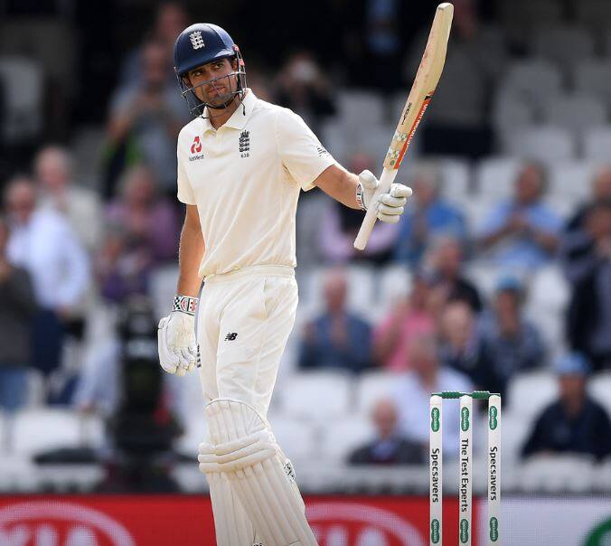 ભારતના અઝહરુદ્દીને આવી સિદ્ધી મેળવ્યા બાદ ટેસ્ટ ક્રિકેટમાં આવી ઘટના બનવા માટે 18 વર્ષનો સમય પસાર થઈ ગયો હતો. એલિસ્ટર કૂકે માર્ચ, 2006માં ભારત સામે ડેબ્યૂ ટેસ્ટમાં પ્રથમ ઈનિંગમાં 60 અને બીજી ઈનિંગમાં અણનમ 104 રન બનાવ્યા હતા. જ્યારે સપ્ટેમ્બર, 2018માં ભારત સામે અંતિમ ટેસ્ટમાં પ્રથમ ઈનિંગમાં 71 અને બીજી ઈનિંગમાં 147 રન બનાવ્યા હતા.