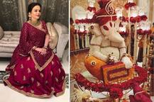 મુકેશ અંબાણીના એન્ટિલિયામાં ગણેશજી: જુઓ અંદરનો આવો છે અદભુત નજારો