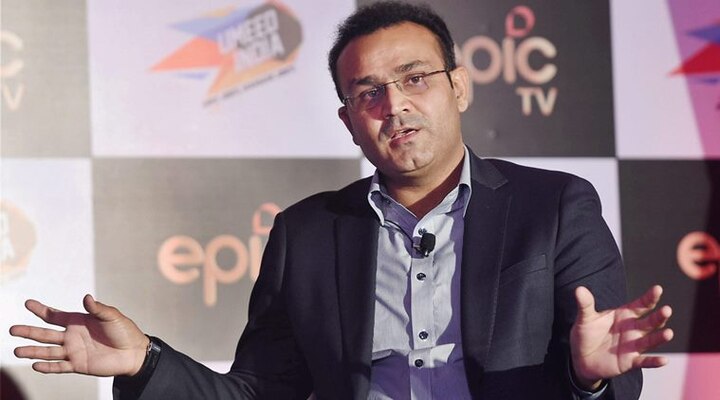 IPL 2022 GT vs LSG match rahul tewatia smashes Winning runs Virendra sehwag praises him Rahul Tewatia : गुजरातने राहुलसाठी 9 कोटी खर्च केल्यावर प्रश्न उठवणाऱ्यांना सेहवागचं उत्तर, 'हा 9 नाही 16 कोटीचा खेळाडू'