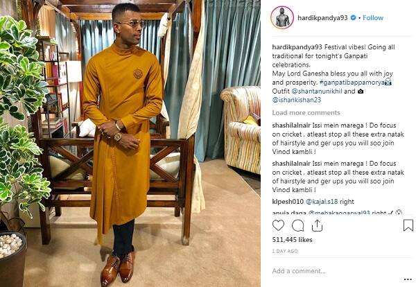 આ ટ્રોલમાં એક ફેને લખ્યું છે કે, ‘ ઈસકો કોઈ રેપર બના દો, ઈસકા મન નઈ લગતા ક્રિકેટ મેં, રેપર જેસે બુલિયા બના કે શો ઓફ કરતા રેહતા હૈ. હંમેશાં’ ઇંગ્લેન્ડ સામેની ટેસ્ટ સિરીઝમાં હાર્દિક પંડ્યાએ ચાર દાવમાં 4, 18, 52 અને 11 રન કર્યા હતા.