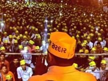 સુરતઃ હાર્દિક પટેલે ઉતારી ગણેશજીની આરતી, મોટી સંખ્યામાં પાટીદારો રહ્યા હાજર