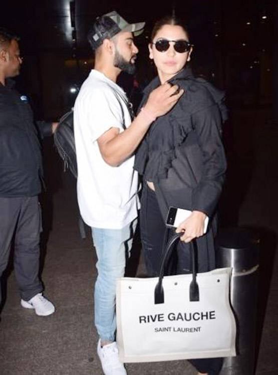 અનુષ્કા હાલ ફિલ્મ સુઈ ધાગાનું પ્રમોશન કરી રહી છે. આ ફિલ્મમાં તેની સાથે વરૂણ ધવન છે.