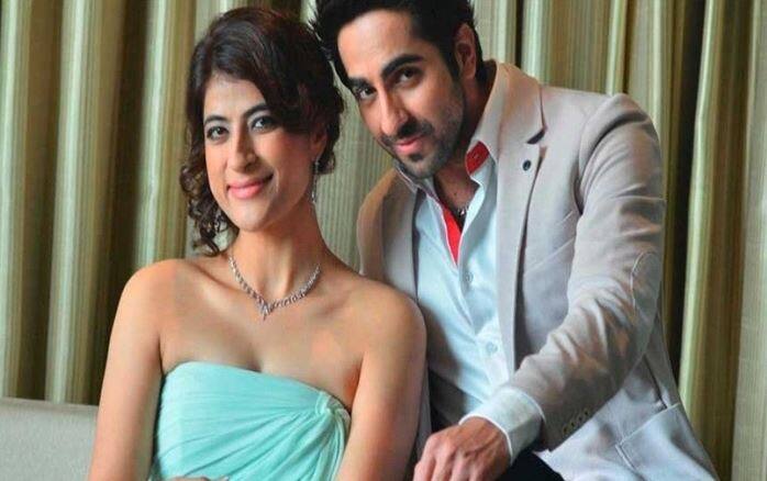 આયુષ્માન ખુરાના અને તેની પત્નીની ફાઇલ તસવીર.