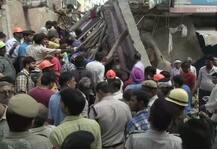 દિલ્હીમાં અચાનક ધરાશાયી થઇ ગઇ 4 માળની બિલ્ડિંગ, 1 મહિલા અને 4 બાળકોના મોત