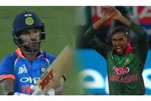 ભારતનો આ ખેલાડી આઉટ થતા જ બાંગ્લાદેશના ખેલાડીએ કર્યો નાગિન ડાન્સ