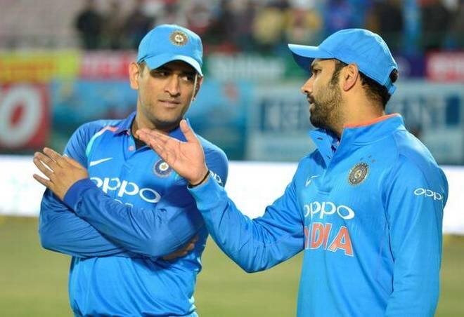 રોહિતે પોતાની શાંત કેપ્ટનશીનો શ્રેય પૂર્વ કેપ્ટન અને વિકેટકીપર બેટ્સમેન મહેન્દ્ર સિંહ ધોનીને આપતા કહ્યું કે, અમે હંમેશા ધોની ભાઇ પાસેથી શીખીએ છીએ, કેમકે તે મહાન કેપ્ટન છે. જ્યારે જ્યારે અમને મેદાન પર કોઇ પ્રૉબ્લમ આવ્યો ત્યારે ત્યારે ધોની અમારી સાથે ઉભો રહ્યો,