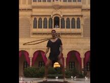 હાઉસફૂલ 4 માટે 51 વર્ષના અક્ષયે કર્યો ખતરનાક Exercise સ્ટન્ટ, તસવીરો વાયરલ