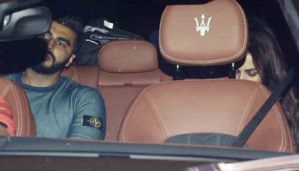 કેમેરાની નજર મલાઈકા પર પડી ત્યારે તે કેમેરાથી બચતી જોવા મળી હતી. અર્જુન કપૂર અને મલાઈકા વચ્ચે સંબંધોને લઈને બોલીવૂડમાં છેલ્લા ઘણા સમયથી ચર્ચા ચાલી રહી છે. રિપોર્ટ્સ મુજબ મલાઈકા-અર્જૂન પોતાના સંબંધો ટૂંક સમયમાં જાહેર કરી શકે છે. 