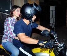 બાઈક પર ડિનર માટે નિકળ્યા સોહા અલી ખાન અને પતિ કૃણાલ ખેમૂ, જુઓ તસવીરો