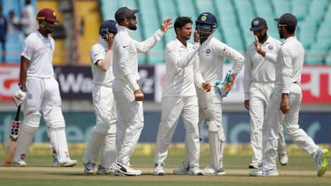 INDvWI: હૈદરાબાદ ટેસ્ટ પહેલા ભારતે જાહેર કર્યા 12 ખેલાડીના નામ, જાણો કોને મળ્યું સ્થાન INDvWI: હૈદરાબાદ ટેસ્ટ પહેલા ભારતે જાહેર કર્યા 12 ખેલાડીના નામ, જાણો કોને મળ્યું સ્થાન
