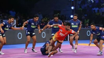 હરિયાણા માટે નવીને છ અને સુનીલે ત્રણ પોઈન્ટ મેળવ્યા હતા. બીજી તરફ હરિયાણાએ રેડથી 13 ટેકલથી 14, ઓલઆઉટથી 2 અને ત્રણ અન્ય પોઈન્ટ મેળવ્યા હતા. પ્રથમ સીઝનમાં ફાઈનલ સુધી પહોંચનારી ગુજરાત માટે પ્રાપંજને ઈજા થવા છતાં 9 પોઈન્ટ મેળવ્યા હતા. સચિને 8 અને સુનીલ કુમારે 5 પોઈન્ટ મેળવ્યા હતા.
