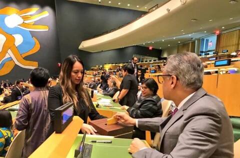 UNમાં ભારતની ઐતિહાસિક જીત, માનવાધિકાર પરિષદમાં મળ્યું સ્થાન UNમાં ભારતની ઐતિહાસિક જીત, માનવાધિકાર પરિષદમાં મળ્યું સ્થાન