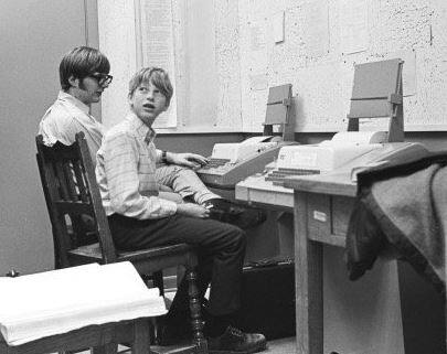 પોલ એલન અને બિલ ગેટ્સનો તરુણ અવસ્થાની ફાઈલ તસવીર.