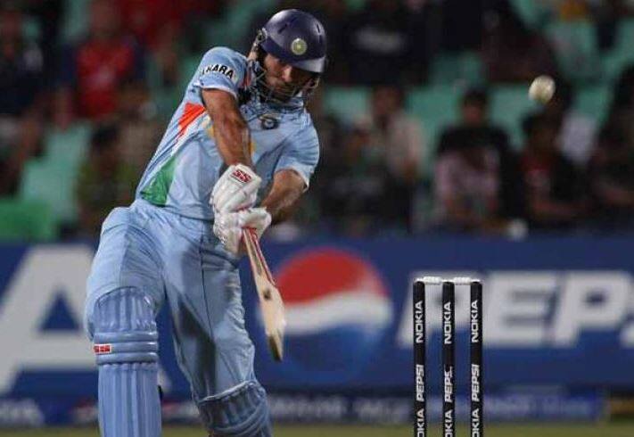 T 20 ઈન્ટરનેશનલમાં 6 બોલમાં છ છગ્ગા ફટકારવાનું કારનામું ટીમ ઈન્ડિયાના ઓલરાઉન્ડર યુવરાજ સિંહે કર્યું હતું. 2007ના ટી20 વર્લ્ડકપમાં તેણે ઈંગ્લેન્ડ સામે આ કારનામું કર્યું હતું.