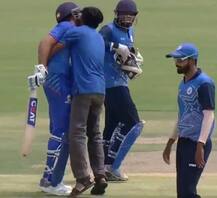 ફેન્સે રોહિત શર્માને કરી કિસ, ચહલે રીતિકાને પૂછ્યો આ સવાલ, જાણો વિગત