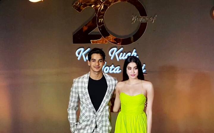 જ્હાનવી કપૂર અને ઇશાન 