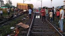 MP: રેલવે ક્રોસિંગ પર રાજધાની એક્સપ્રેસ સાથે અથડાયો ટ્રક, જાણો વિગત