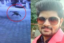 સુરતઃ યુવકે બિલ્ડિંગના નવમાં માળેથી લગાવી મોતની છલાંગ, સામે આવ્યા સીસીટીવી