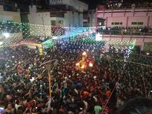 રૂપાલમાં વરદાયિની માતાજીની પલ્લી નીકળતાં વહી ઘીની નદીઓ, આવો હતો માહોલ