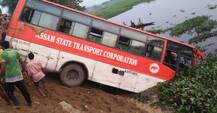 આસામમાં બસ કાબૂ ગુમાવી તળાવમાં ખાબકતા 7ના મોત, 20 ઘાયલ