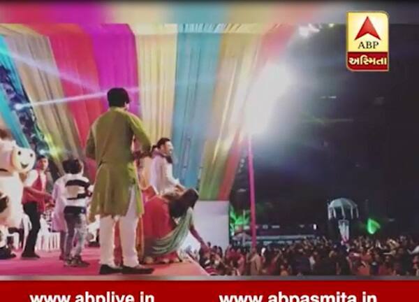 ત્યારબાદ તેમના ગરબાની પ્રસિદ્ધિ માટે તૈયાર કરાવેલી સીડીઓ લોકો ઉપર ફેંકી હતી. જેમાંથી એક સીડી અર્થને ડાબી આંખની નીચે વાગી હતી. આ અંગે ભાવેશભાઇએ વસ્ત્રાપુર પોલીસ સ્ટેશનમાં ફરિયાદ નોંધાવી હતી. જેના આધારે પીએસઆઈ કલ્પેશ પટેલે સોમવારે બપોરે 3.10 વાગ્યે ચારેય આરજેની ધરપકડ કરી હતી. તેમને સાંજે 6 વાગ્યા સુધી પોલીસ સ્ટેશનમાં રાખ‌વામાં આવ્યા હતા અને ત્યારબાદ જામીન ઉપર મુક્ત કરાયા હતા.