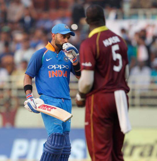  વેસ્ટ ઈન્ડિઝ તરફથી સાઈ હોપને મેન ઓફ ધ મેચ જાહેર કરવામાં આવ્યો હતો. કોહલીની સદી પણ ભારતને જીતાડી શકી નહોતી.