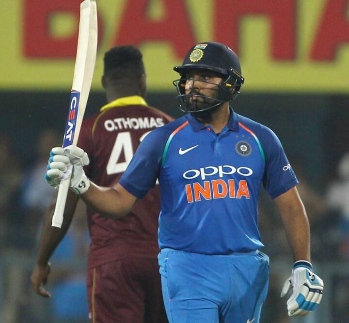 રોહિત શર્માએ વેસ્ટ ઈન્ડિઝ સામેની શ્રેણીમાં બીજી વખત 150 પ્લસનો સ્કોર નોંધાવ્યો છે.