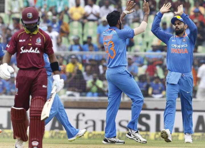  કેરાલાના ગ્રીનફિલ્ડ ઇન્ટરનેશનલ સ્ટેડિયમ, તિરુવનંતપુરમમાં રમાયેલી આ મેચમાં ટીમ ઈન્ડિયા તરફથી જાડેજાએ   સર્વાધિક 4 વિકેટ ઝડપી હતી. જ્યારે ખલિલ અહમદ અને જસપ્રિત બુમરાહે 2-2 વિકેટ ઝડપી હતી.