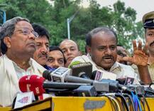 કર્ણાટક પેટાચૂંટણી: ભાજપને ફટકો, 5માંથી 4 બેઠકો પર કૉંગ્રેસ-JDS આગળ