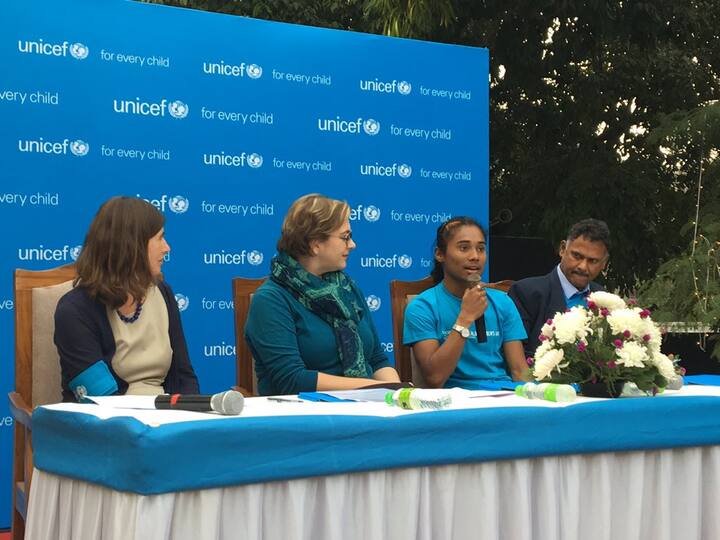 યૂનિસેફ ઇન્ડિયાએ 14 નવેમ્બરે ‘ વિશ્વ બાળ દિવસ’ના દિવસે ટ્વીટ કરી આ જાણકારી આપી હતી. ગોલ્ડન ગર્લ હિમાને બુધવારે આ મોટી જવાબદારી સોંપવામાં આવી છે. 