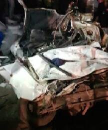 ચોટીલા નજીક ટ્રક-કાર વચ્ચે ગમખ્વાર અકસ્માત, એક જ પરિવારના 6 લોકોનાં મોત