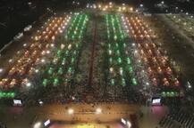 ભાવનગર: 281 અનાથ દીકરીઓના અનોખા સમૂહ લગ્ન, જુઓ ડ્રોનની આવી છે તસવીરો