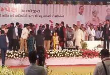 ભાવનગર: 281 અનાથ દીકરીઓના અનોખા સમૂહ લગ્ન, જુઓ ડ્રોનની આવી છે તસવીરો