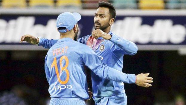 બોલિંગ દરમિયાન કૃણાલ પંડ્યાએ 4 ઓવરના સ્પેલમાં 13.75ની સરેરાશથી 55 રન રન આપ્યા હતા. જેના કારણે ટી20 ઈન્ટરનેશનલ ક્રિકેટમાં ભારતનો ત્રીજો સૌથી ખર્ચાળ બોલર બની ગયો છે. કૃણાલની પહેલા યુઝવેન્દ્ર ચહલ અને જોગિન્દર શર્માનું નામ આવે છે. ચહલે ચાલુ વર્ષે સેન્ચુરિયનમાં દક્ષિણ આફ્રિકા સામે 64 રન આપ્યા હતા. 2007મા ઈંગ્લેન્ડ સામે ડરબનમાં જોગિંદર શર્માએ 57 રન આપ્યા હતા.