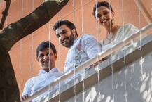 રીસેપ્શન પહેલાં દીપિકાના માતા-પિતાએ દીકરી-જમાઈ સાથે બહાર આવીને આપ્યો પોઝ, જુઓ તસવીરો