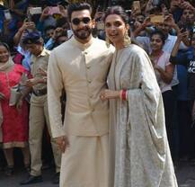 લગ્ન બાદ સિદ્ધિવિનાયક મંદિરના દર્શન કરવા પહોંચ્યા દીપિકા-રણવીર, જુઓ તસવીરો