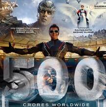 પ્રથમ વીકમાં 2.0ની બોક્સ ઓફિસ પર 500 કરોડની કમાણી, જાણો અત્યાર સુધીની કુલ કમાણી ?