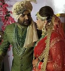 લગ્ન બાદ કપિલ શર્માની પ્રથમ તસવીર આવી સામે, જુઓ કપલનો રોયલ અંદાજ