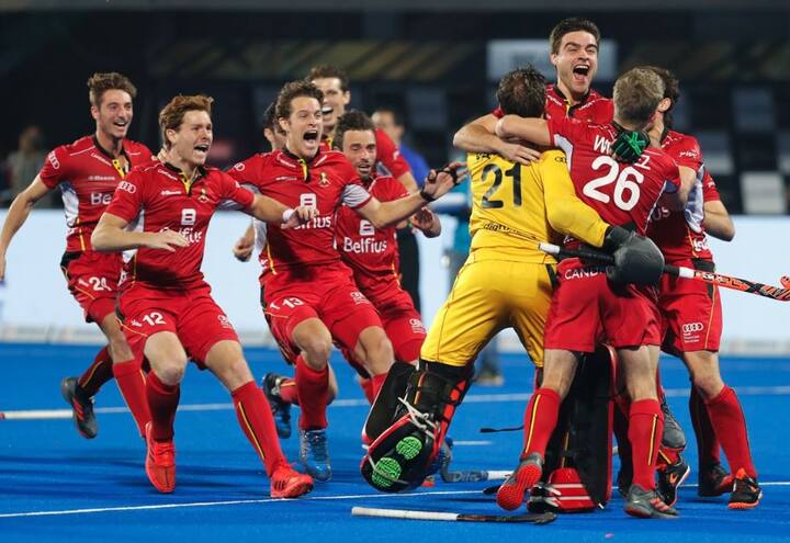 નવી દિલ્હીઃ બેલ્જિયમે રવિવારે હોકી વિશ્વ કપ 2018ની ફાઇનલમાં ઈતિહાસ રચ્યો હતો. ઓડિશાના કલિંગા સ્ટેડિયમમાં રમાયેલી ફાઇનલમાં બેલ્જિયમે શૂટઆઉટમાં નેધરલેન્ડને 3-2થી હરાવી ખિતાબ તેના નામે કર્યો હતો.