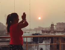 આ હૉટ એક્ટ્રેસના બાલકની યોગાએ ઇન્ટરનેટ પર મચાવી ધમાલ, તસવીરો વાયરલ