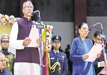 છત્તીસગઢમાં મંત્રીઓને કરાઈ ખાતાઓની ફાળવણી, તામ્રધ્વજ સાહૂ બન્યા ગૃહમંત્રી