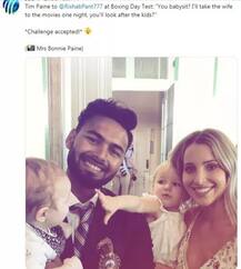 ઓસ્ટ્રેલિયાના ક્યા ક્રિકેટરની હૉટ પત્નિએ ભારતના આ યુવા ક્રિકેટરને ગણાવ્યો બેસ્ટ બેબીસીટર? જાણો વિગત