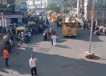 જામનગર સામૂહિક આપઘાત: એકસાથે પાંચેયની અંતિમયાત્રા નીકળી, હજારોની સંખ્યમાં લોકો જોડાયા