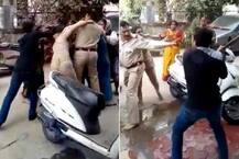 અમદાવાદ: જાહેરમાં બે પોલીસ કર્મીના પરિવાર વચ્ચે છુટા હાથની મારા મારી, આવા છે જોરદાર દ્રશ્યો