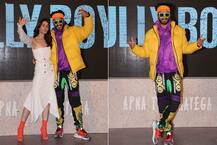 ગલી બોયના ટ્રેલર લોન્ચિંગમાં રણવીર સિંહનો જોવા મળ્યો મેઘધનુષ અવતાર, જુઓ PHOTOS