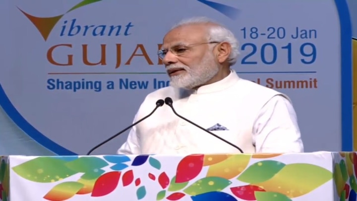 PM Narendra Modi to inaugurate 9th Vibrant Gujarat Global Summit 2019 વાઇબ્રન્ટ સમિટ: PM મોદીએ કહ્યુ-ભારત ઉભરતી આર્થિક સત્તા બની રહ્યુ છે
