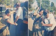 સુરતી મહિલાને પરેશાન કરતાં રોમિયોની જાહેરમાં મહિલાએ કરી ધોલાઈ, જુઓ તસવીરો