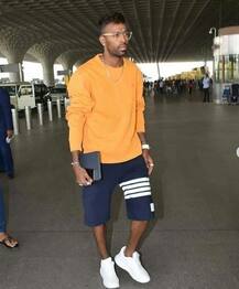 સસ્પેન્ડ થયા બાદ પ્રથમ વખત આ લુકમાં જોવા મળ્યો હાર્દિક પંડ્યા, જુઓ તસવીરો